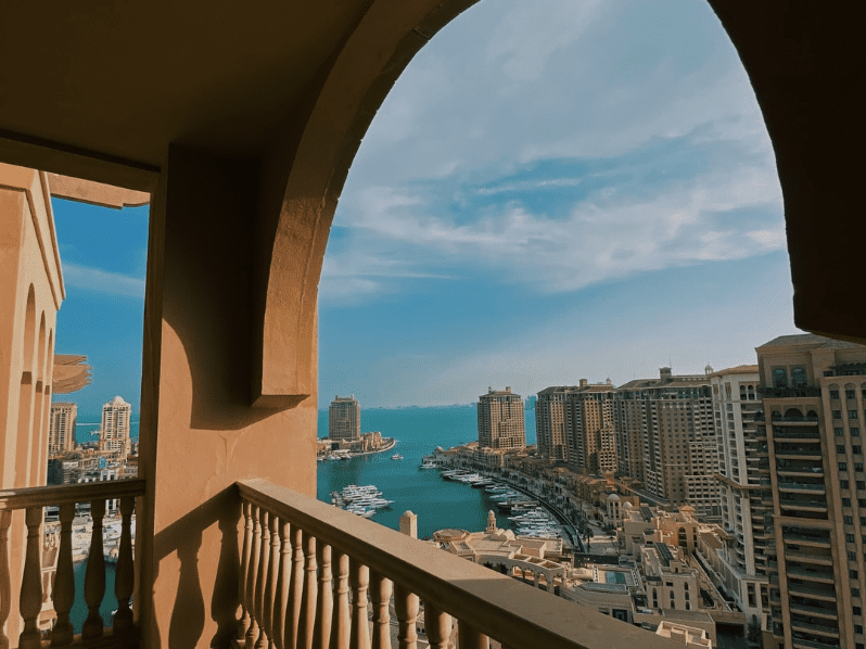view over doha, qatar