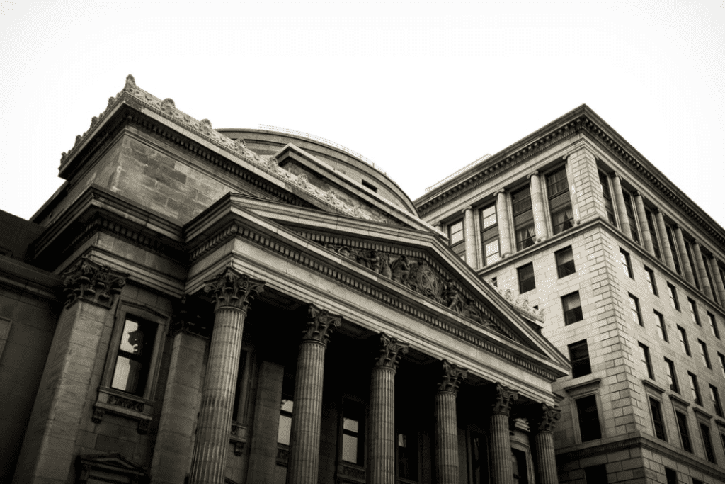 outside bank of england building