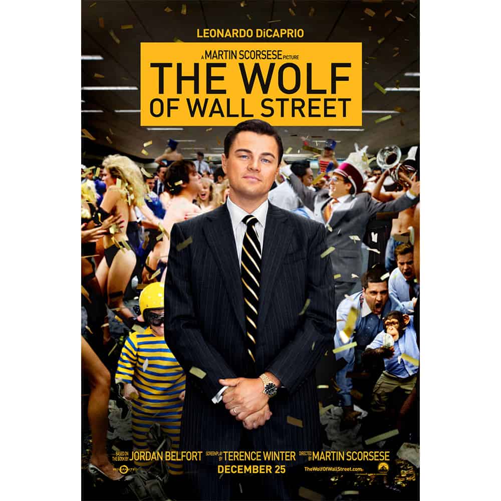 the wolf of wall street cover