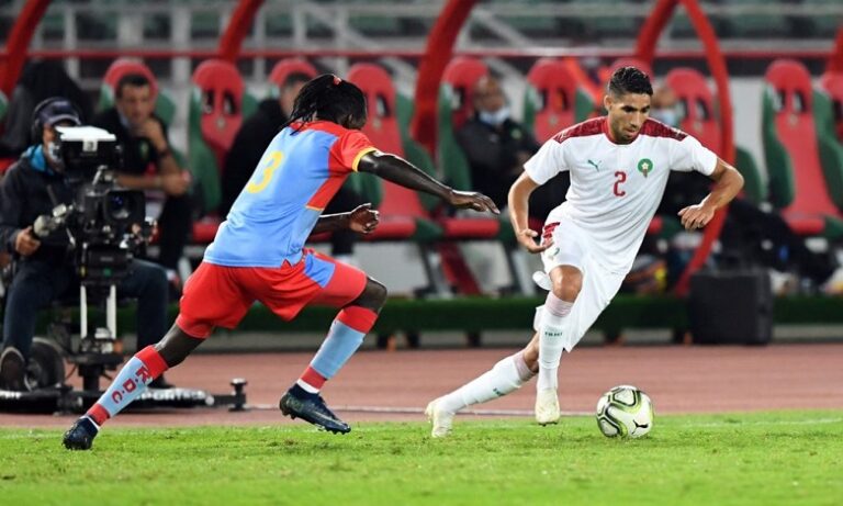 Barrages Coupe Du Monde : Le Maroc Mené à La Pause Par La RD Congo