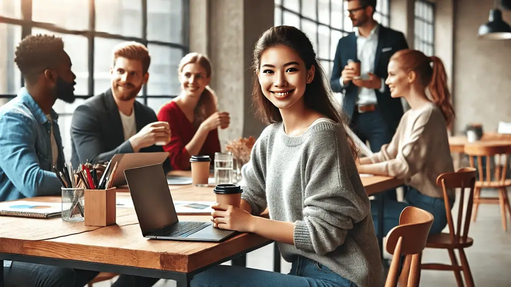 Image of a marketing team at a small business agency, collaborating on strategy planning to create digital campaigns that drive sales.
