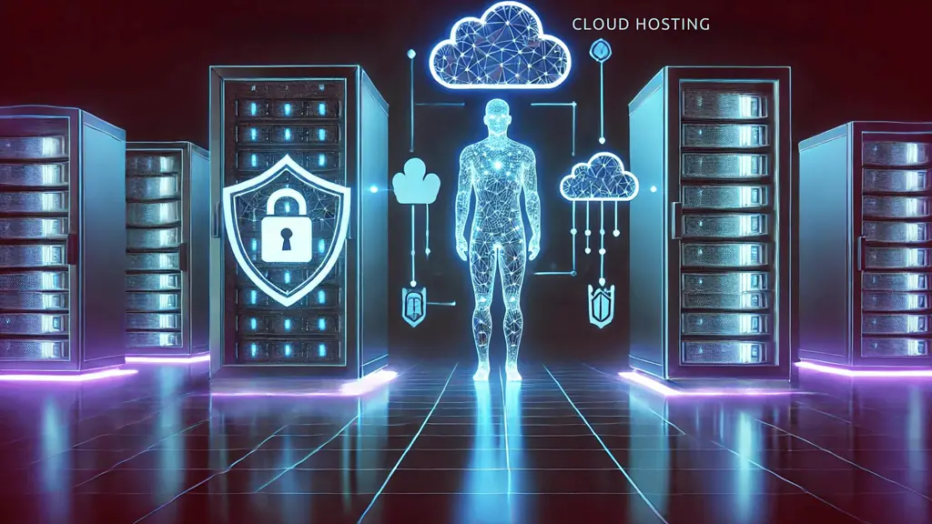 image graph showing cost efficiency in cloud hosting vs. traditional hosting.