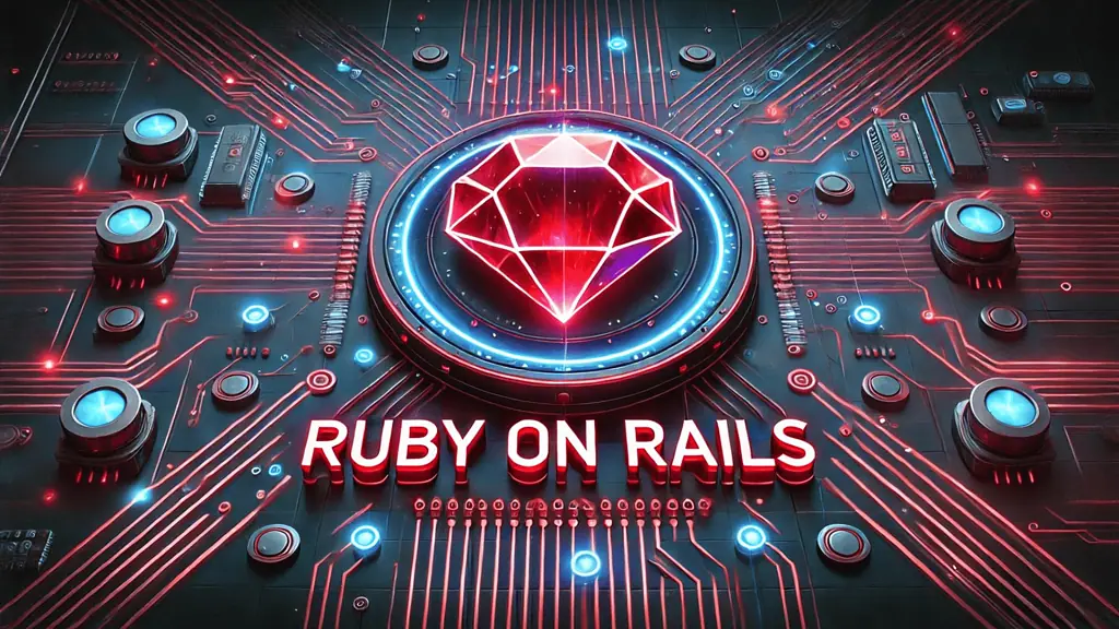 image Icons or logos of popular backend frameworks like Node.js, Django, and Ruby on Rails