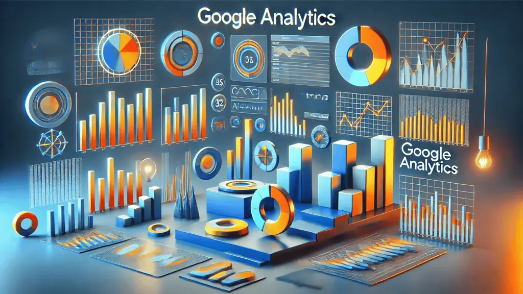Image screenshot of a Google Analytics dashboard showing traffic metrics and conversion rates, highlighting effective techniques for measuring ROI.