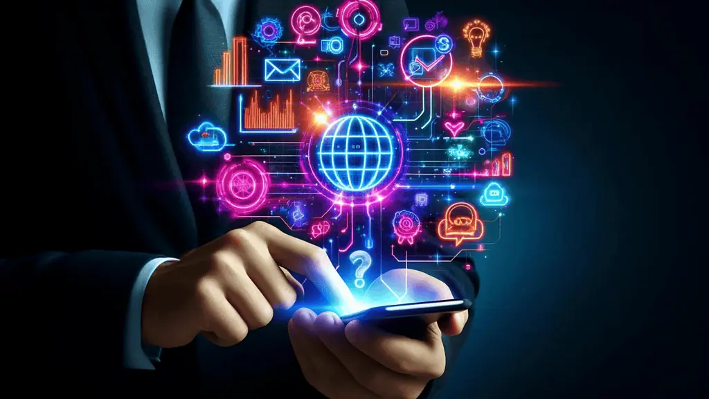 image of a social media influencer promoting a product or service, representing the partnership between brands and influencers.