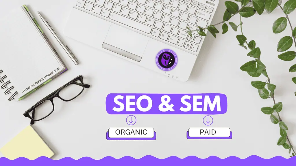 image diagram or flowchart showing how SEO and SEM overlap in digital marketing near this introductory section.