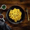 Gramigna al torchio crema di cipolla bruciatini di cinghiale ristorante affumico bologna