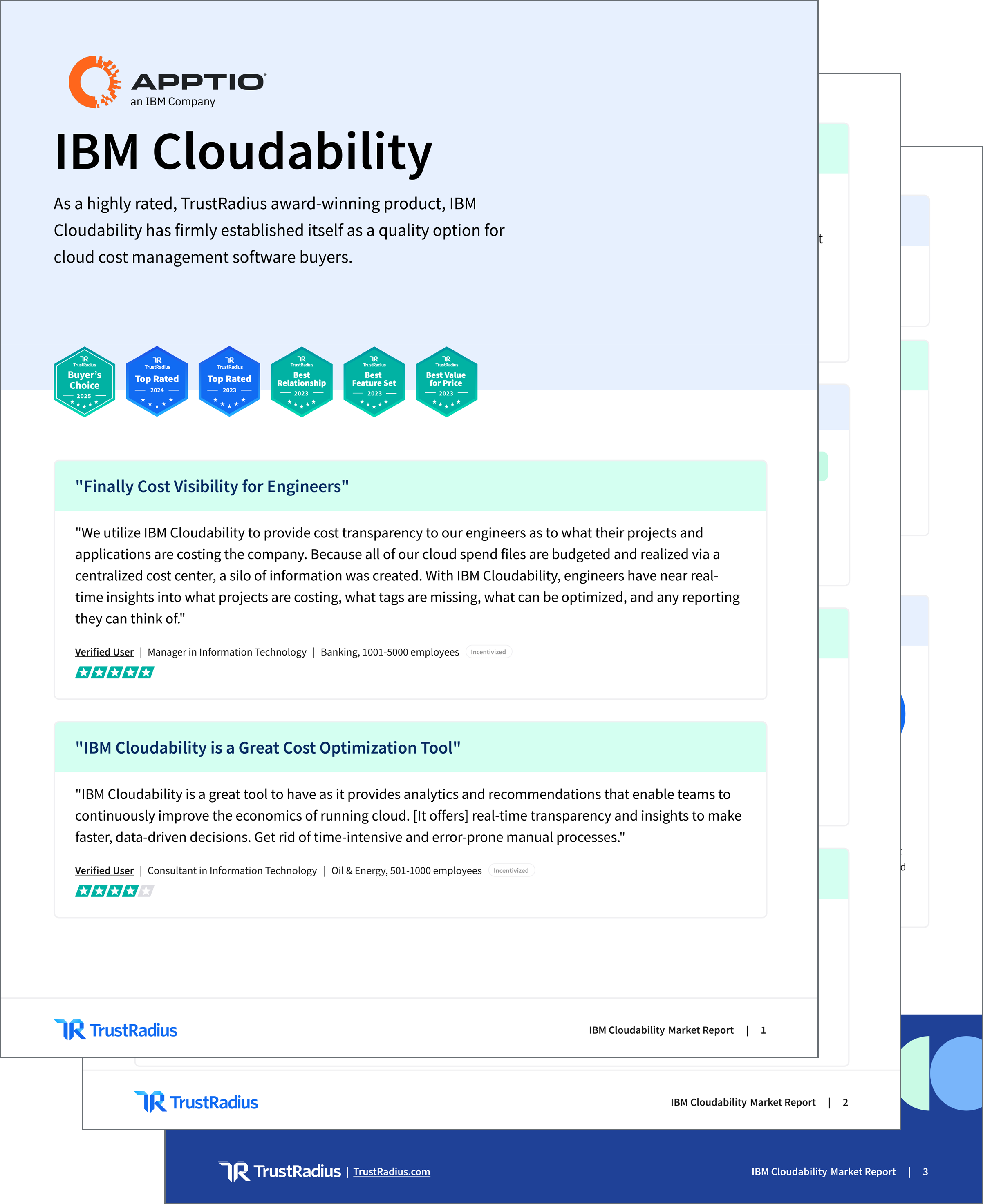 IBM Cloudability Market Report - Apptio