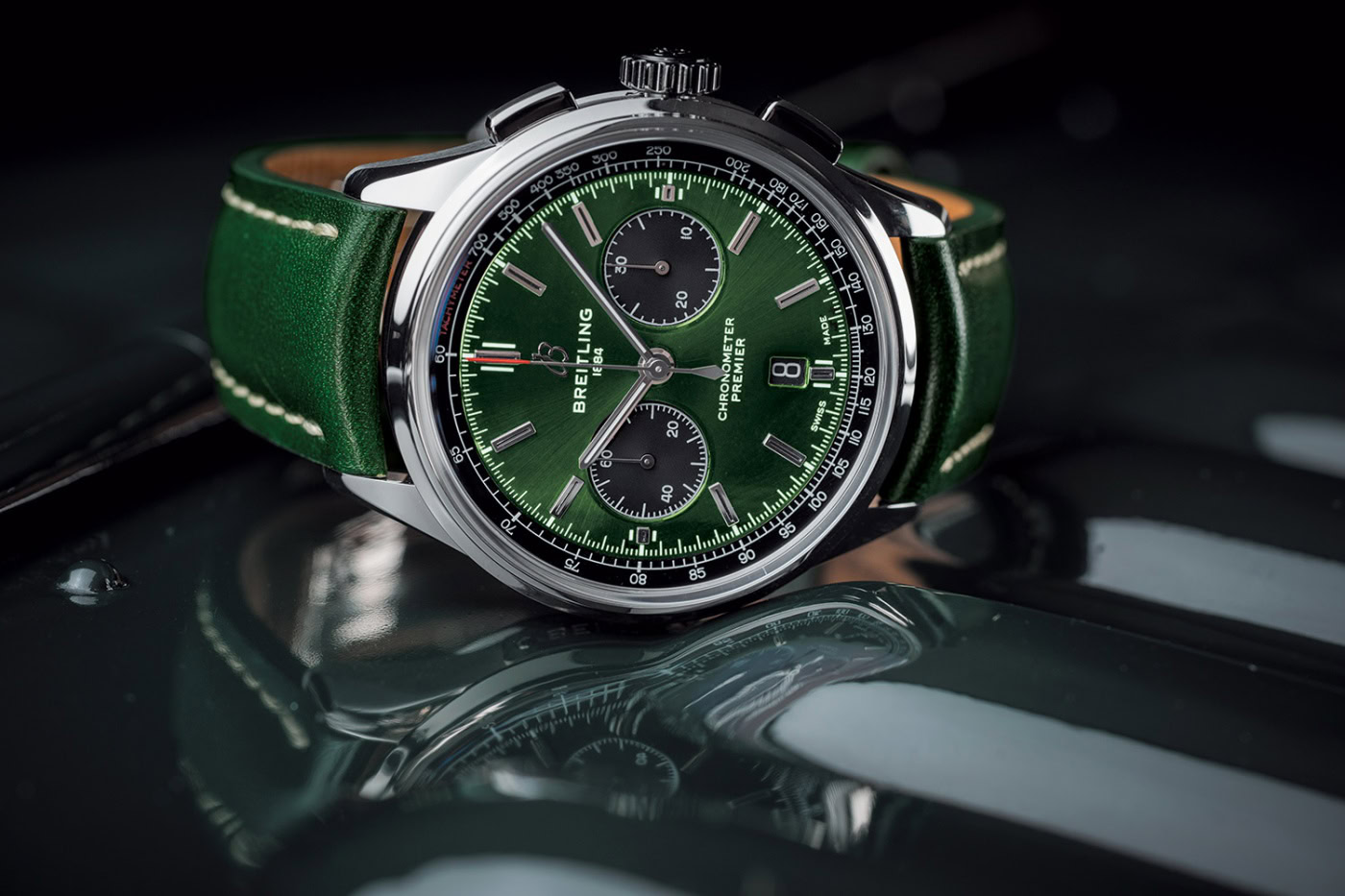 breitling premier green