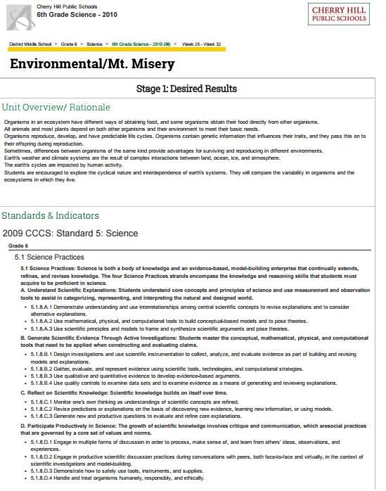 Environmental Literacy: The Student Perspective (Part 2)