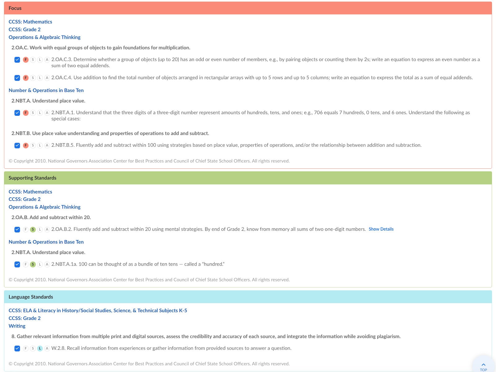 1 Standards Alignment Atlas