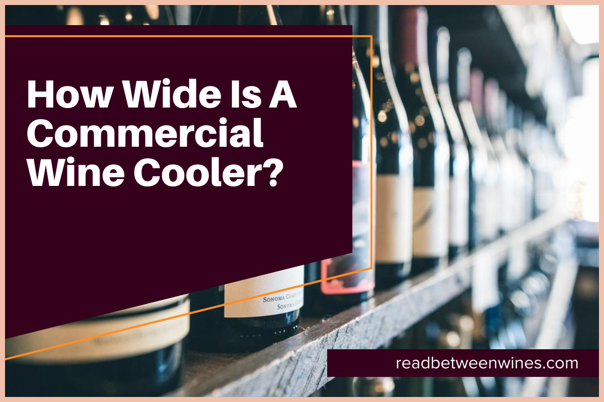 How Wide Is A Commercial Wine Cooler? Find Our Here!