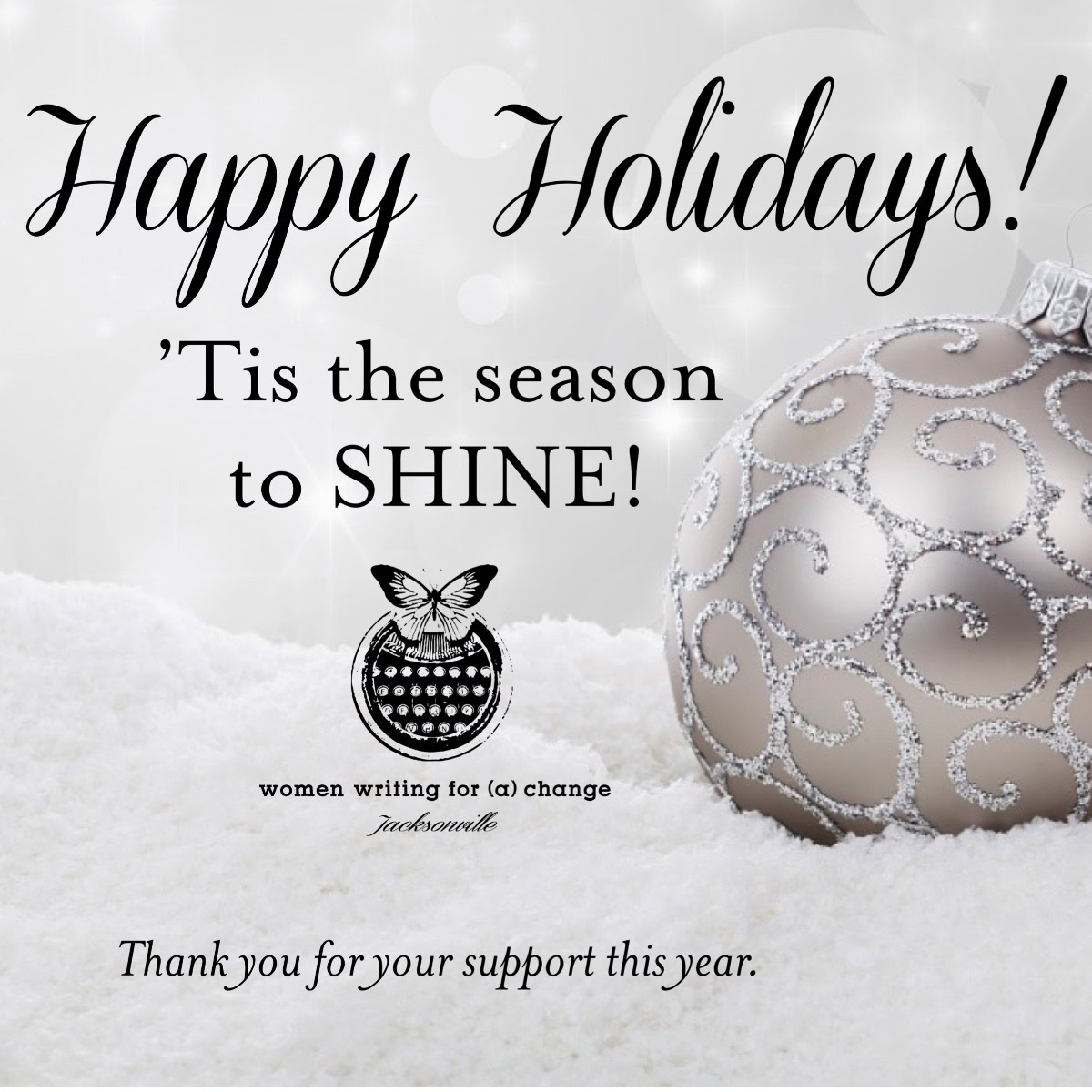 Happy Holidays! Plus Fall Recap and Sneak Peak at Spring Programs