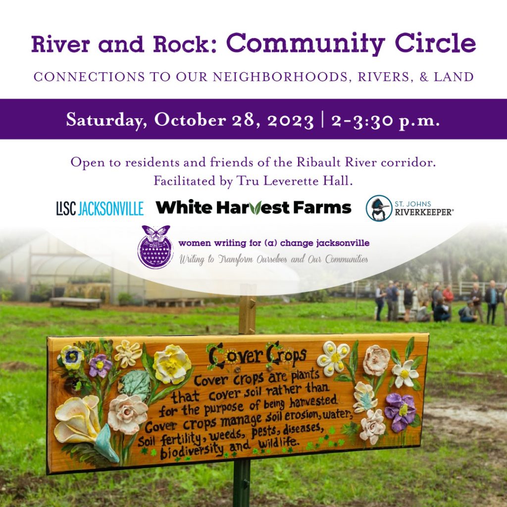 River and Rock: Community Circle, October 28, 2-3:30pm