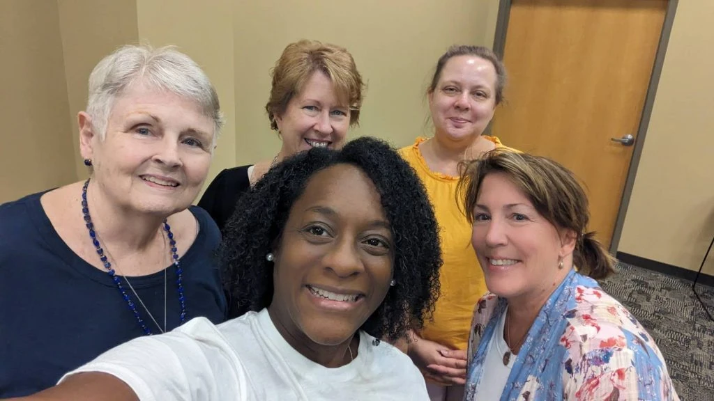 Photo of participants at the Gardening Circle at the Library