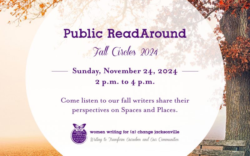 Public ReadAround. Fall Circles 2024. Sunday, November 24, 2024.