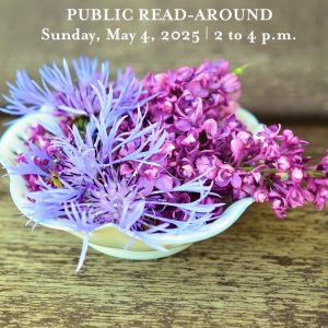 Public Read-Around: Sunday, May 4, 2025. 2-4 pm