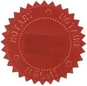 חותמת נוטריון - אישורי נוטריון בירושלים