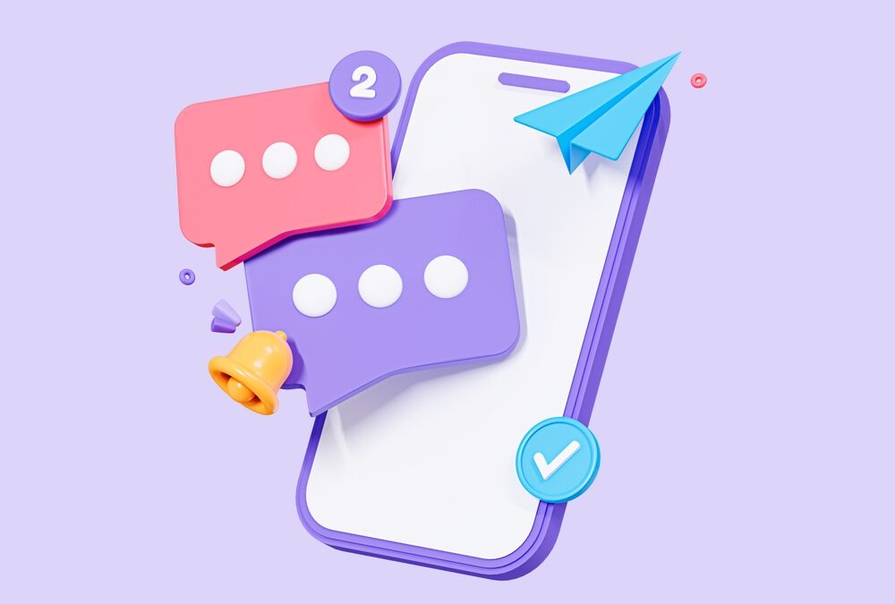 how to share a business card by sms