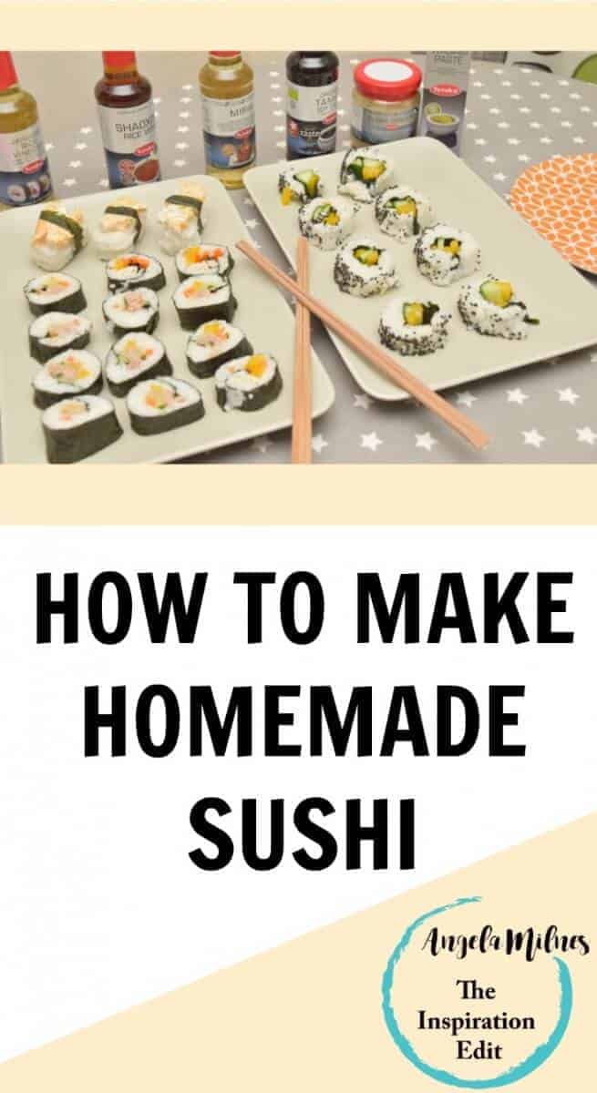 How to Make Home Made Sushi Image
