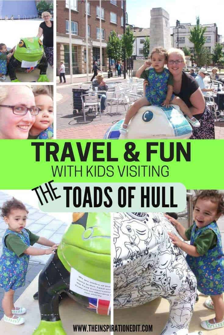 Larkin with Toads of Hull is a largest ever public art project that displays the giant, artist-decorated and colorful Toad Sculptures!