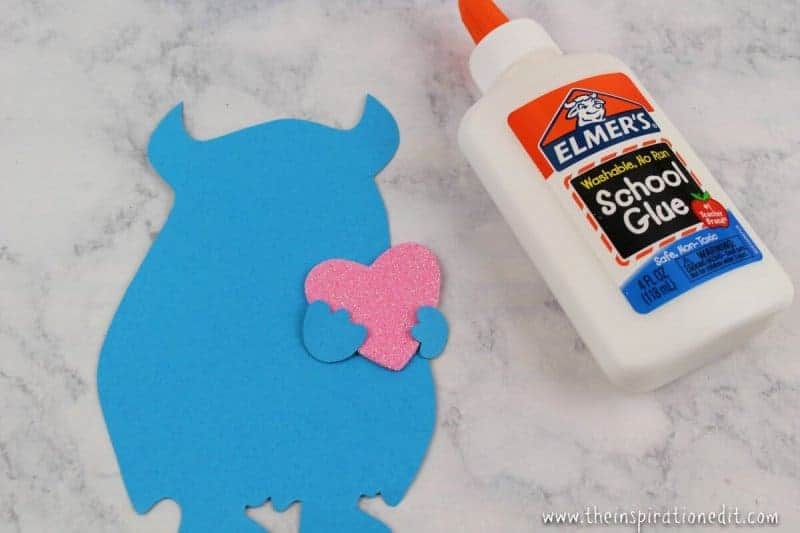valentines treat bag monster
