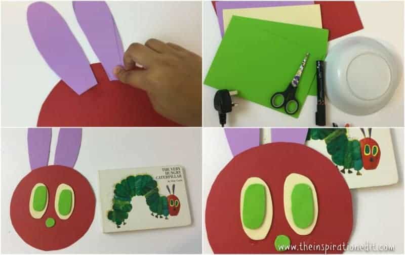 the very hungry caterpillar craft