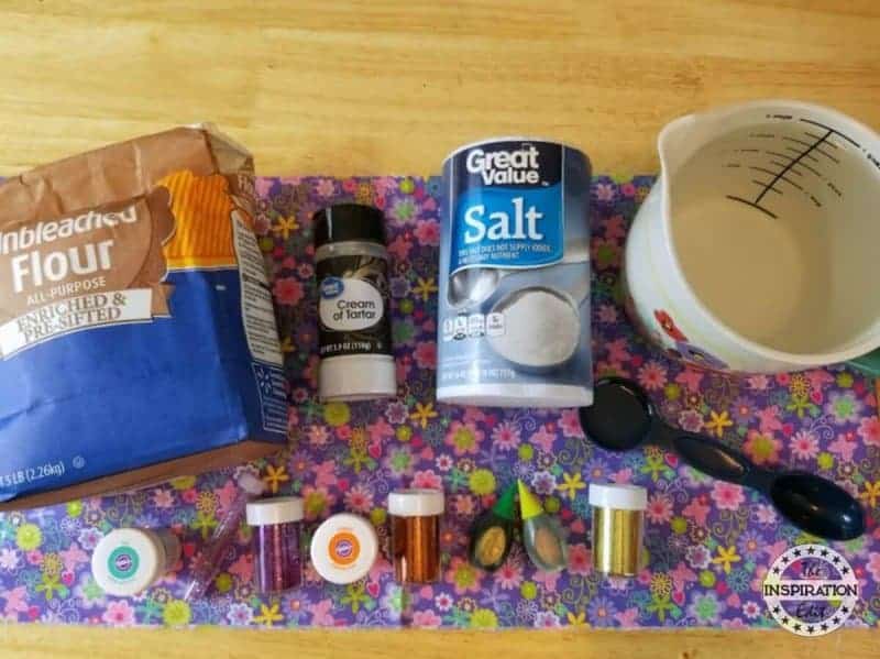 Glitter Play Doh Recipe
