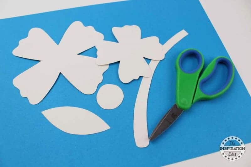 Painted Flower Art And Craft For Preschool