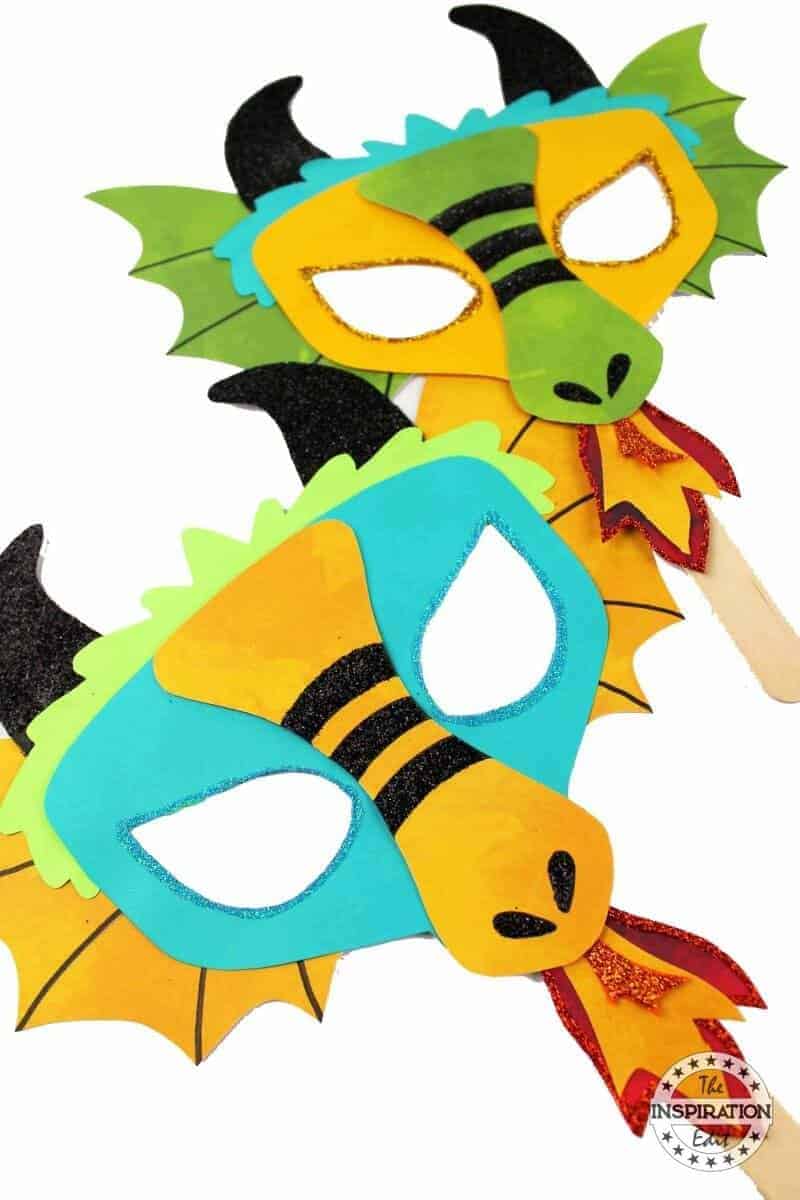 a fantastic dragon craft for preschool kids