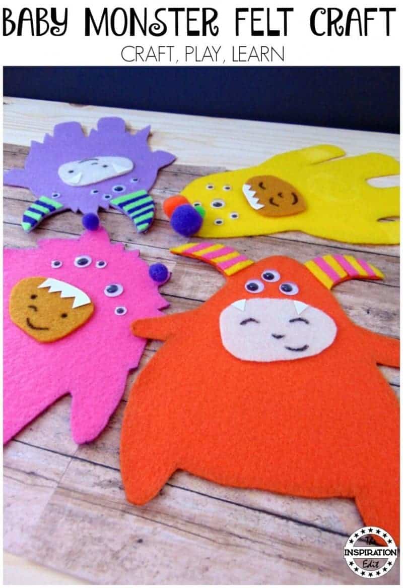 Monster felt craft