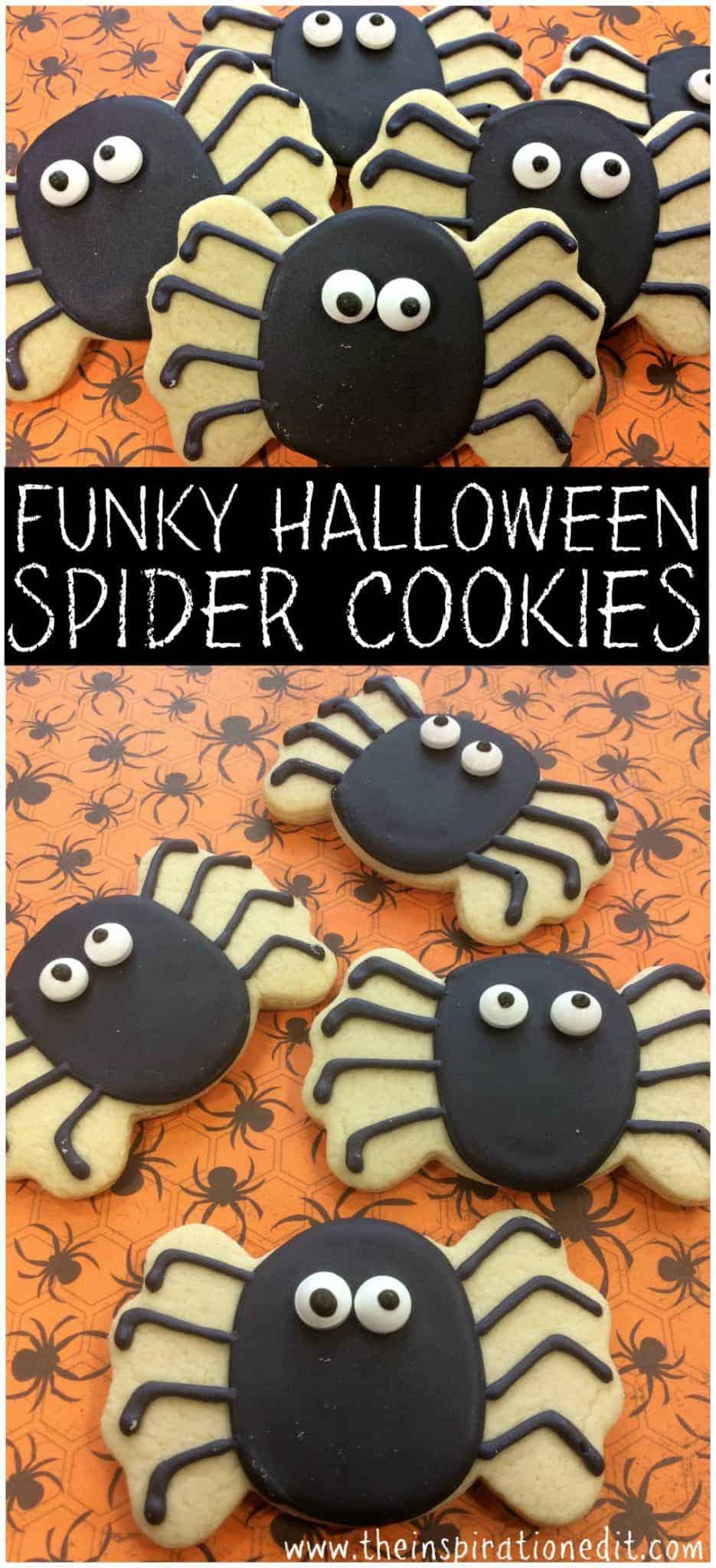 Halloween Spider Cookies A simple and easy recipe
