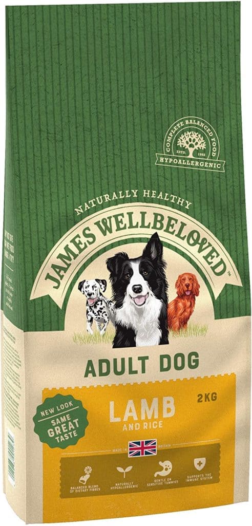 tesco james wellbeloved dog food