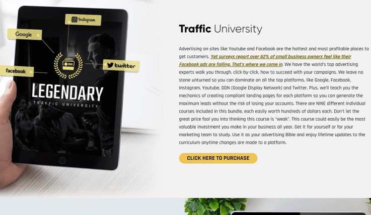 Legendary Marketer Traffic University