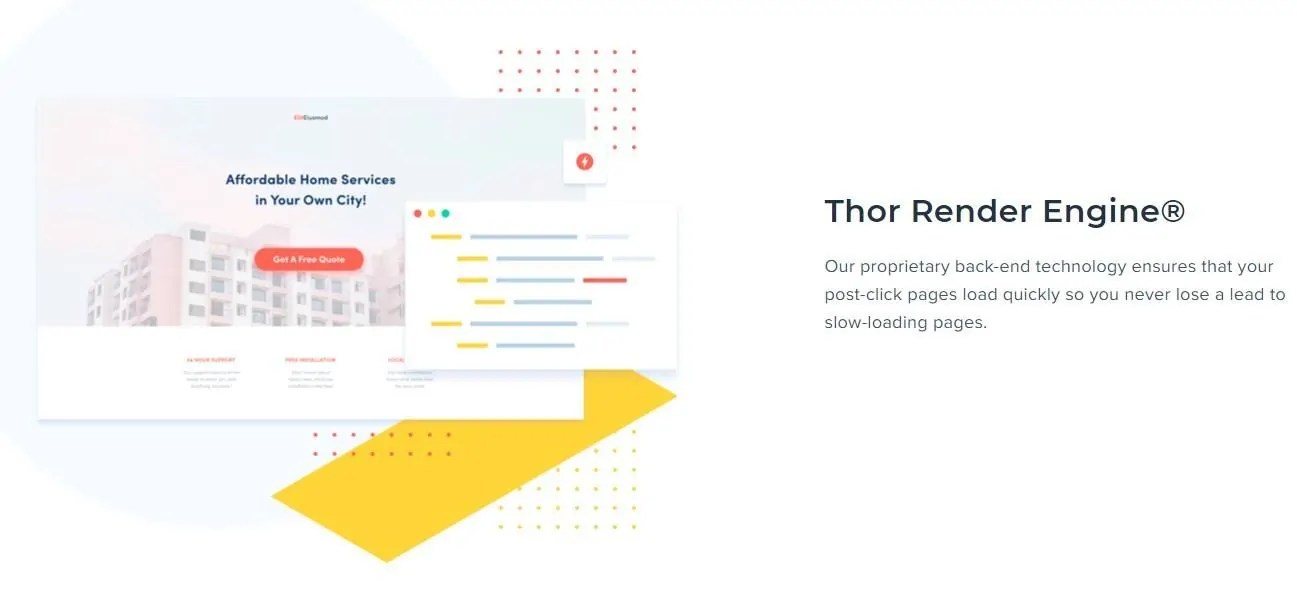 Instapage Thor Render Engine