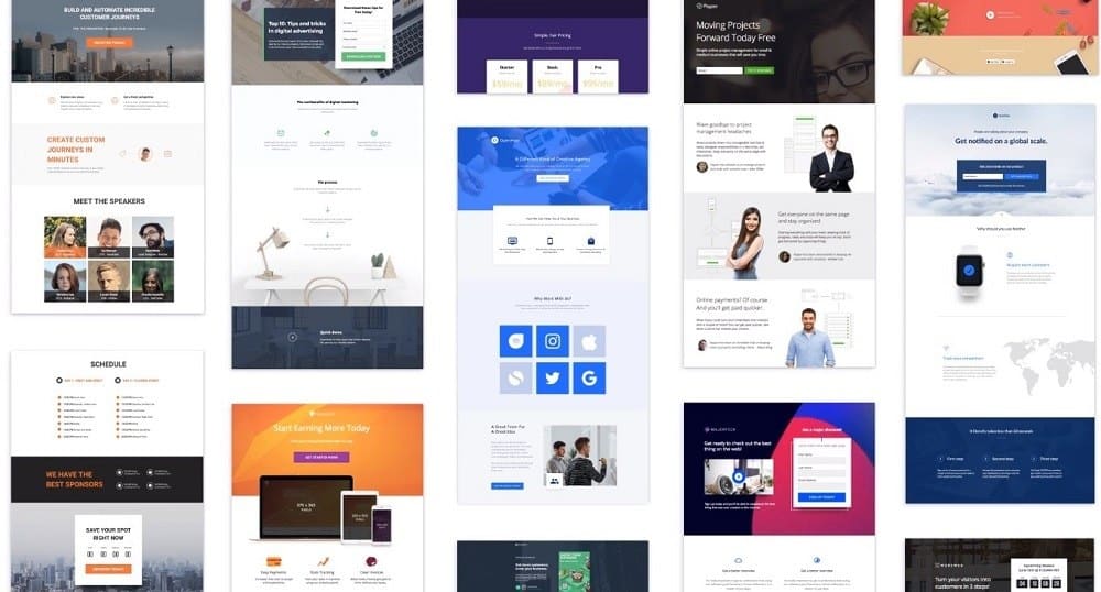 instapage templates
