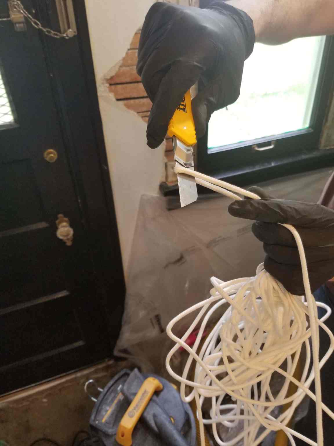 How To Replace A Sash Cord In Windows That Have No Stop Trim This