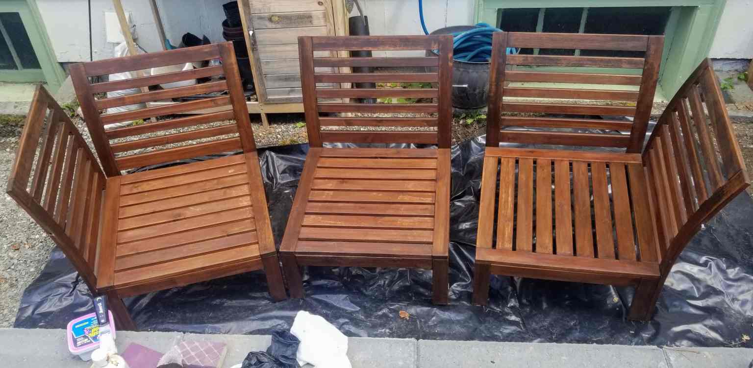 One Room Challenge Spring 2021 How To Refinish IKEA Outdoor Furniture