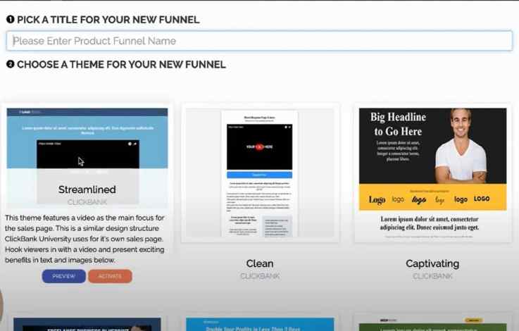 ClickBank unlimited products and membership sites