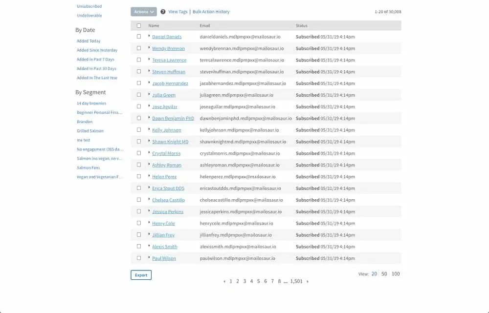 aweber segmentation and targeting