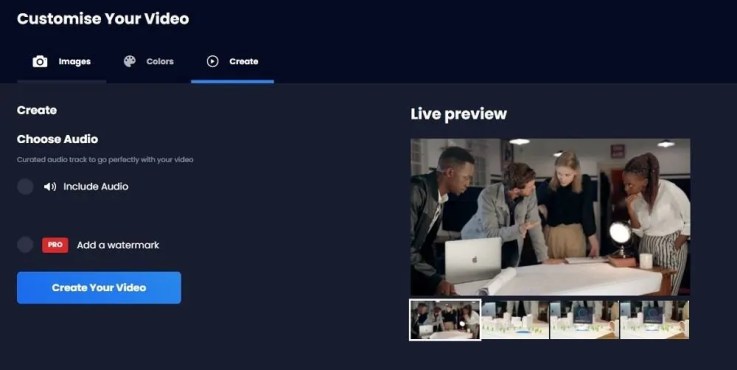 customize your video