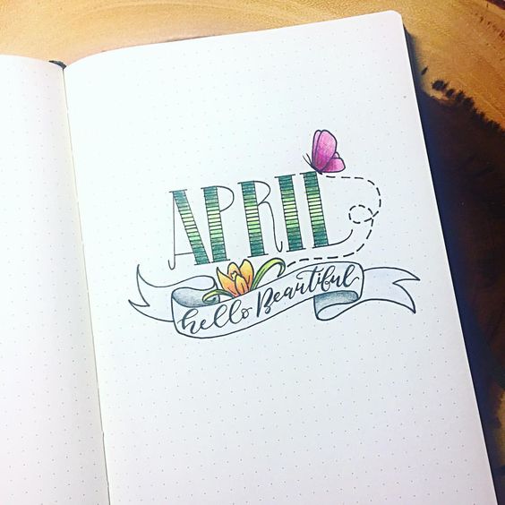 Spring Bullet Journal Set Up Ideas Planning Mindfully