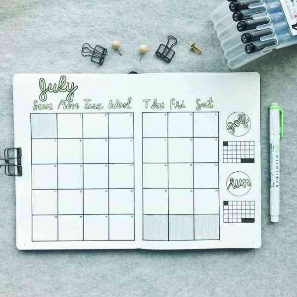 20 Bullet Journal Accounts You Need To Follow In 2020 And More Planning Mindfully