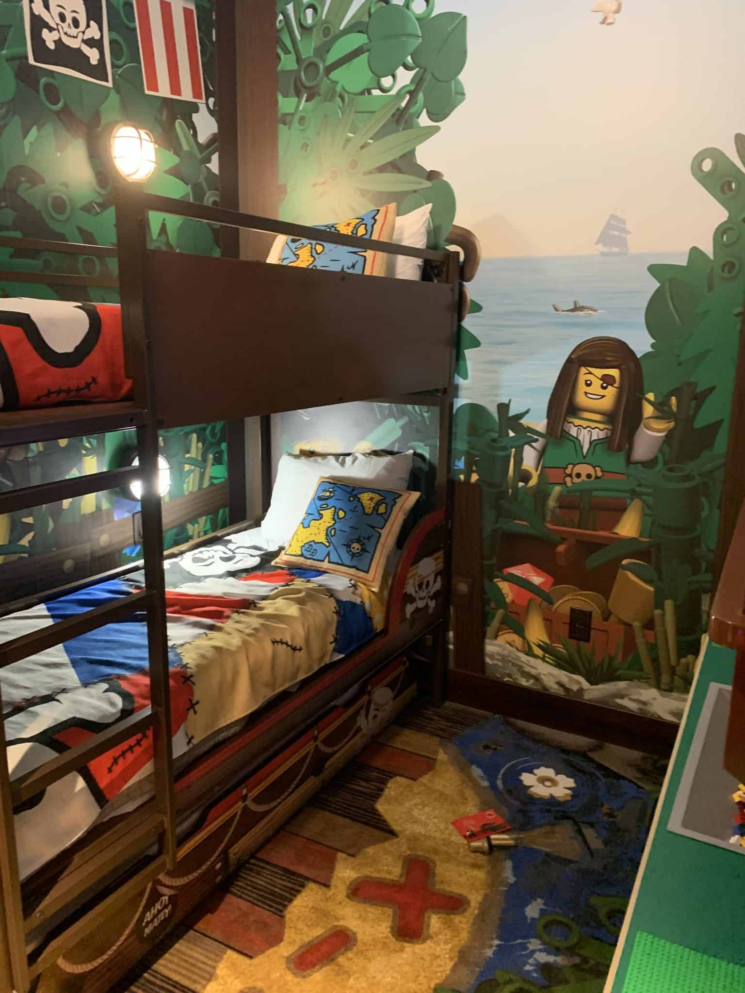 Plan The Most Awesome Trip With The Ultimate LEGOLAND Florida Guide   Bunk Beds And Themeing At LEGOLAND FLORIDA Pirate Hotel 1536x2048 