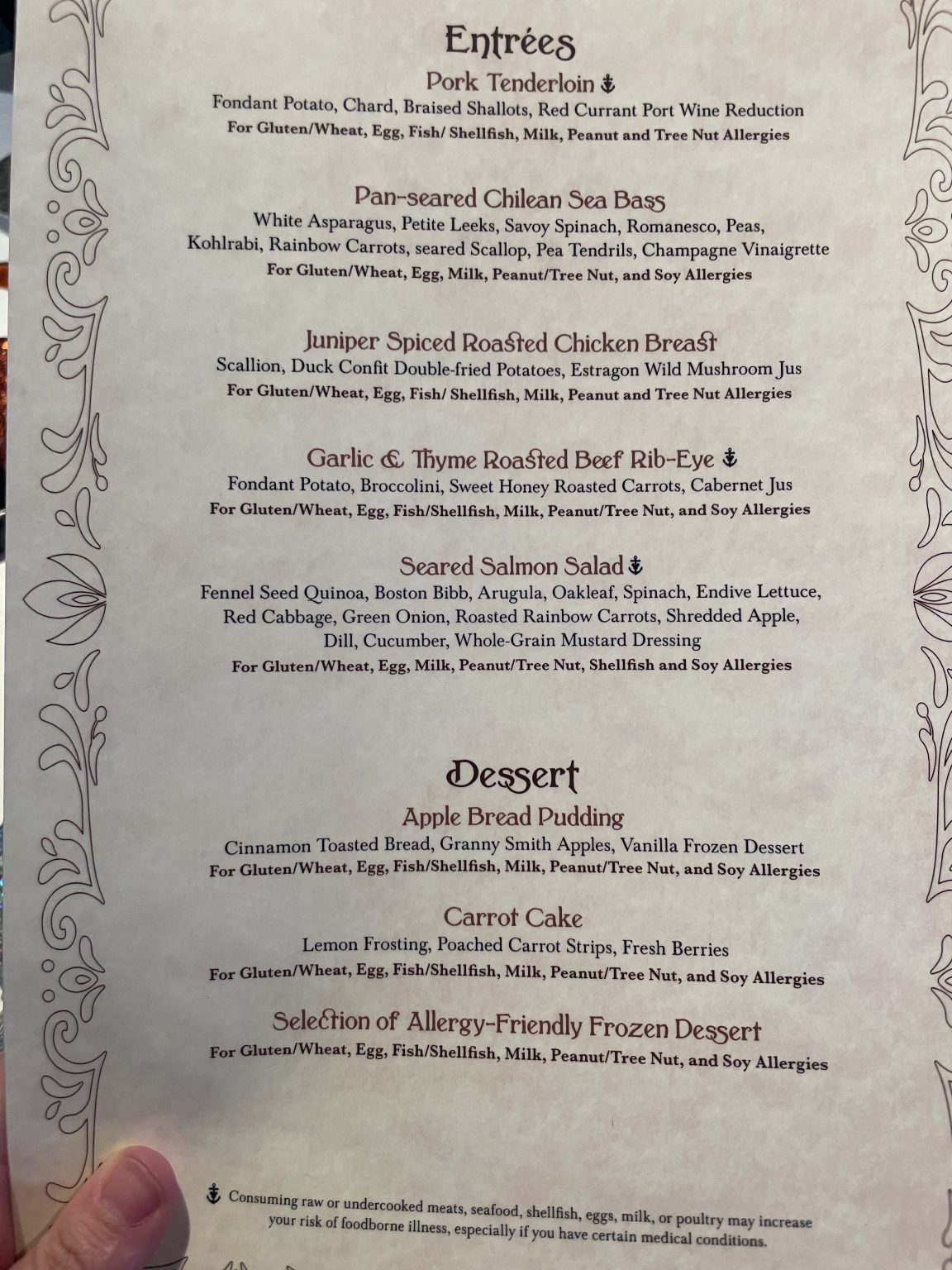 Gluten Free Disney Wish Cruise- Menus, Tips and Hacks - Mouse Ear Memories