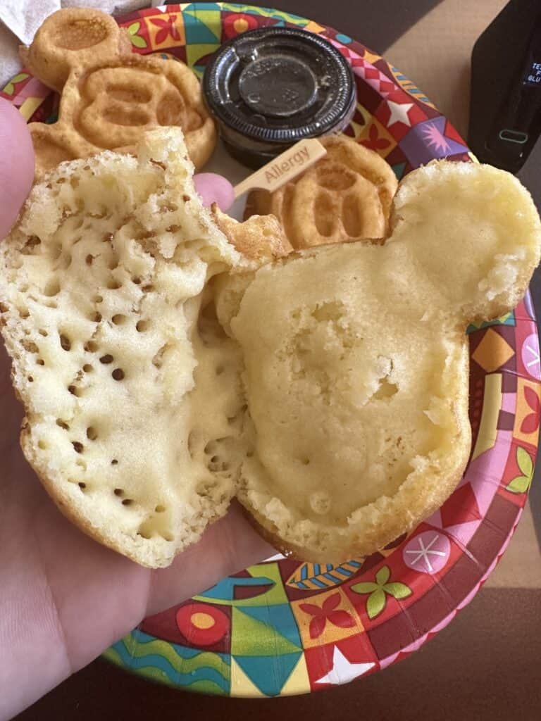 New Mickey Waffle Mix at Disney! Gluten Free and Allergen Friendly 2023