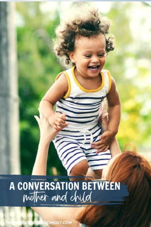 A Conversation Between Mother And Child · The Inspiration Edit