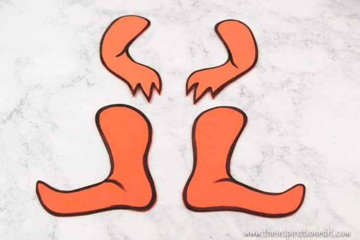 The Lorax Paper Bag Puppet And Free Printable · The Inspiration Edit