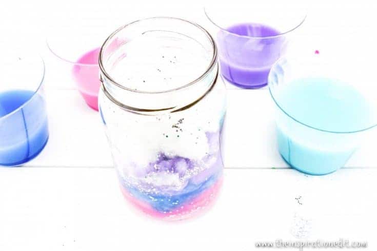 Galaxy Jar STEM Activity For Kids · The Inspiration Edit