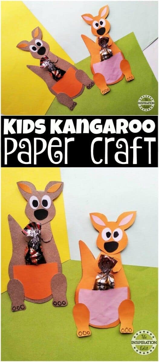 kangaroo paper craft